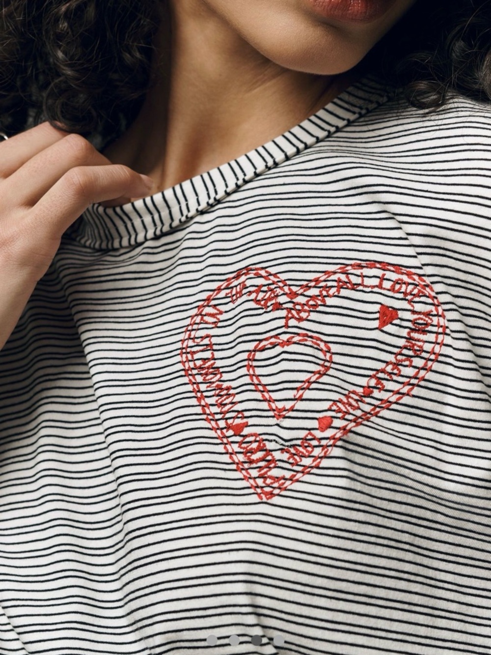 New Anthropologie Pilcro yours truly tee - Picture 2 of 4